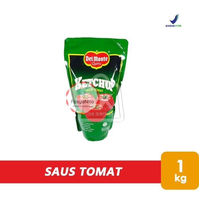 

DelMonte Saus Tomat 1kg - Delmonte Ketchup 1 kg - FasyAnita Mart Denpasar