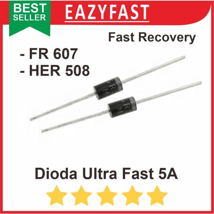 Dioda Ultra Fast 5A 6A 6 5 A HER508 FR607 High Speed Recovery Diode
