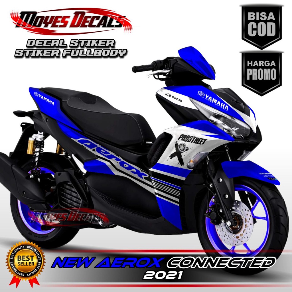 TERBARU Decal Aerox New Fullbody Dekal New Aerox Connected Fullbody Stiker Aerox 2021