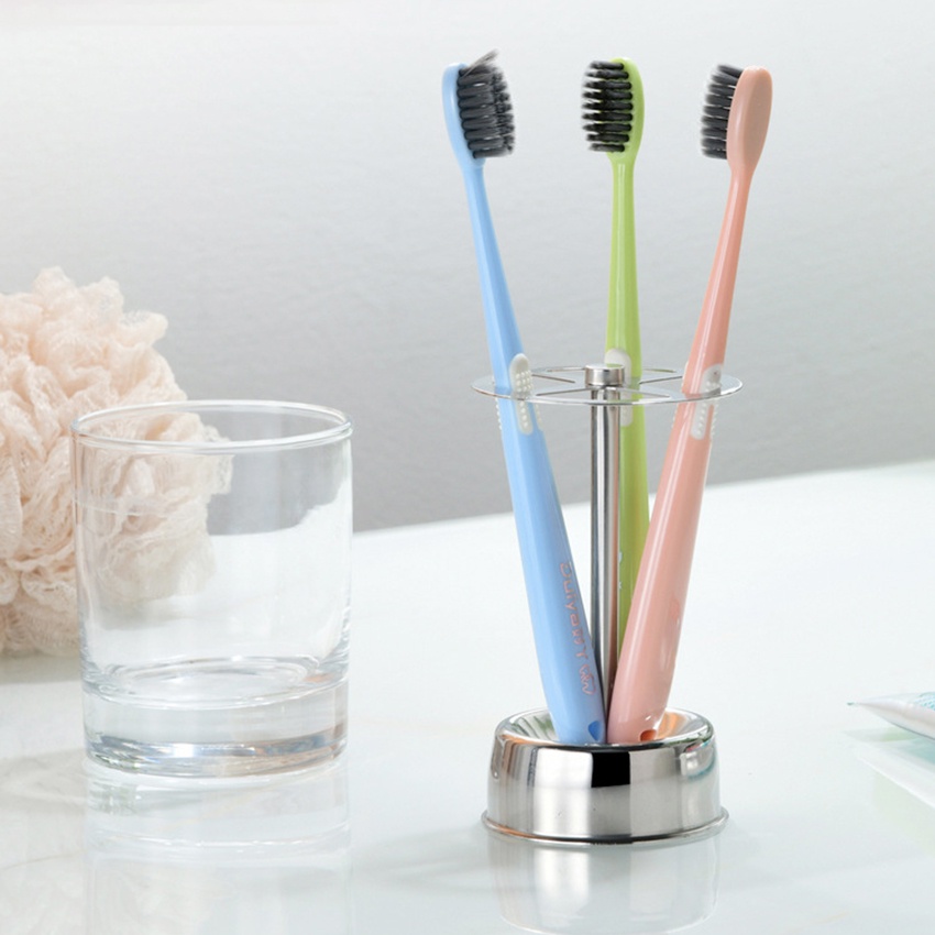 Rak Sikat Gigi Stainless / Rak Sikat Gigi Wall Mounted / Tempat Sikat Gigi Dari Baja Tahan Karat /
