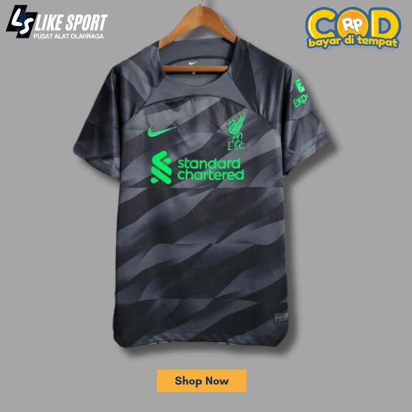 JERSEY GRADE ORI LIVERPOOL GK KIPER 2023/2024 JERSEY BOLA/FUTSAL