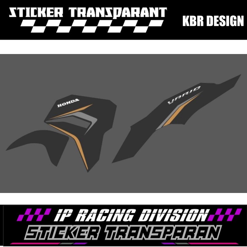 STRIPING VARIO NEW 125 TERBARU 2023 TRANSPARAN ORIGINAL