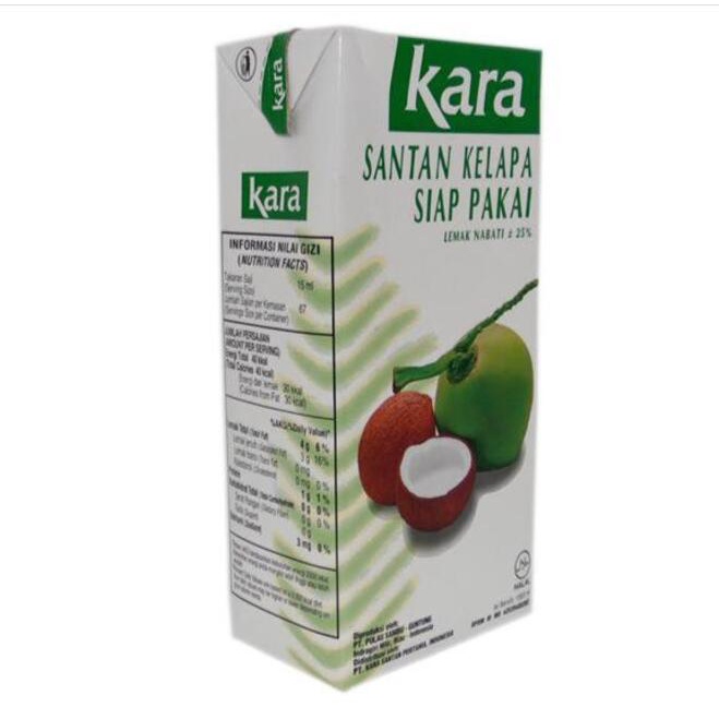 

Kara Santan Kelapa Asli - Kemasan 1 Liter