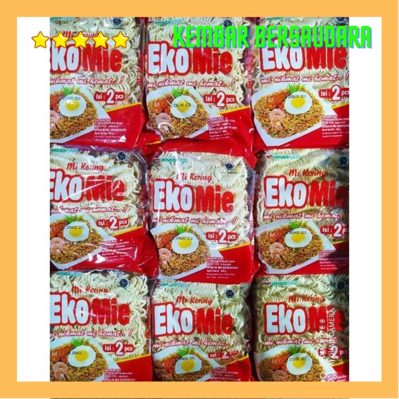 

eko mie , mie kering