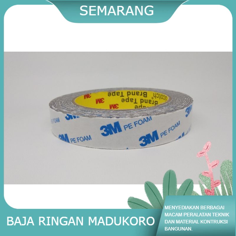 

Isolasi Bolak - Balik Double Tape Double Tape 3M Putih