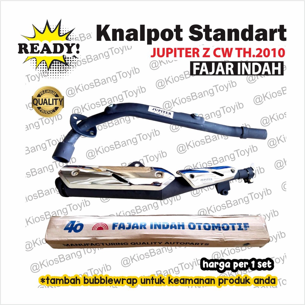 Knalpot Standart ORI Yamaha JUPITER Z CW th 2010 (Fajar Indah)