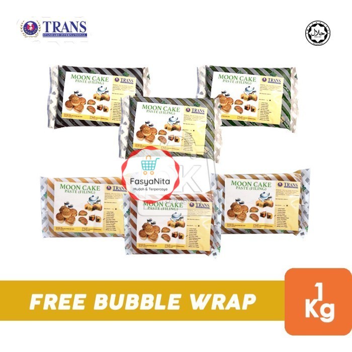 

Trans Mooncake Filling Paste / Isian Kue Bulan Imlek HALAL (1 Kg) - Lotus - FasyAnita Mart Denpasar