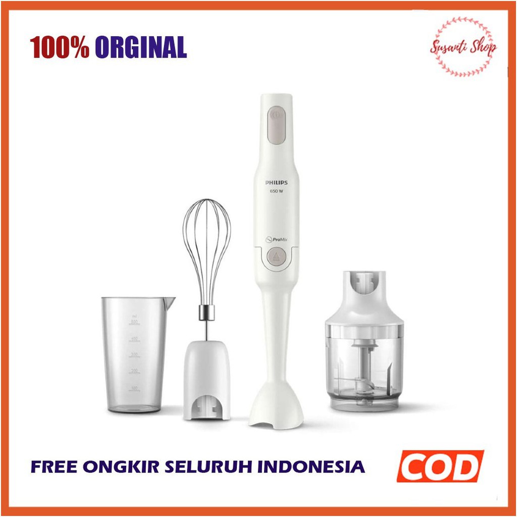 Blender Philips  HR2533 Berkualitas Kaca Pelumat Portable Stainless Steel Juicer T8N2 Original