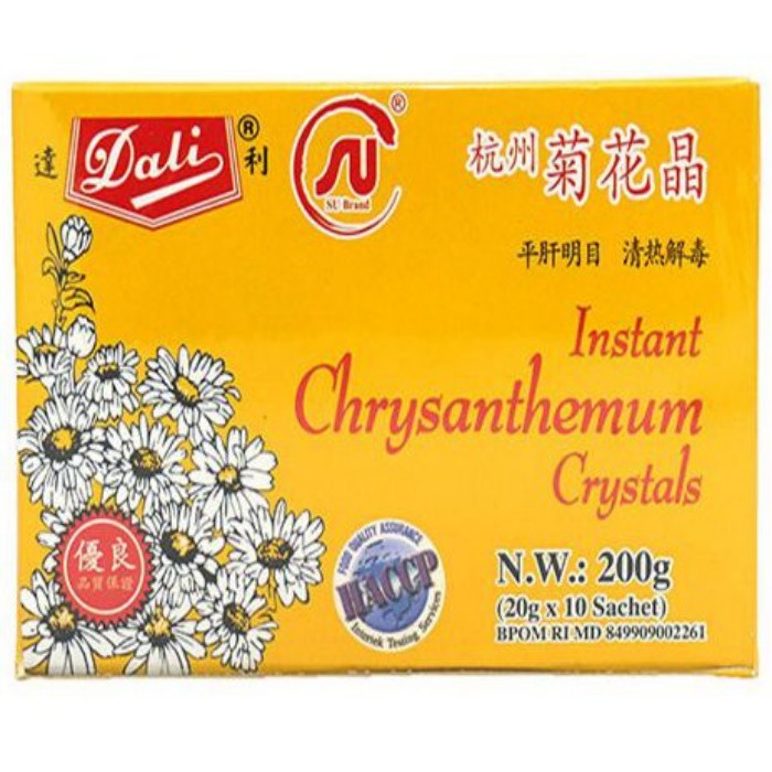 

CHRYSANTHEMUM CRYSTALS / CIHUACING / KRISANTEMUM TEA / TEH KRISAN PEREDA PANAS DALAM