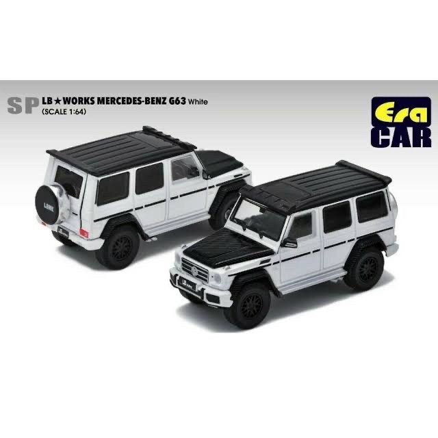 TOY27 Era Car LB Works Mercedes Benz G63 White