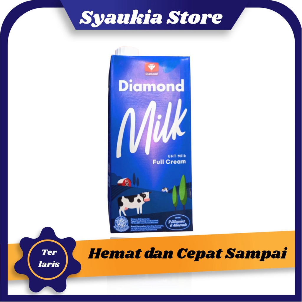 

Susu Diamond Full Cream UHT 1 Liter