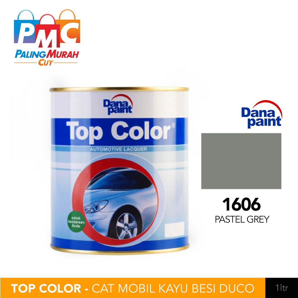 TOP COLOR 1606 Paste Grey - Cat Mobil Kayu Besi Duco