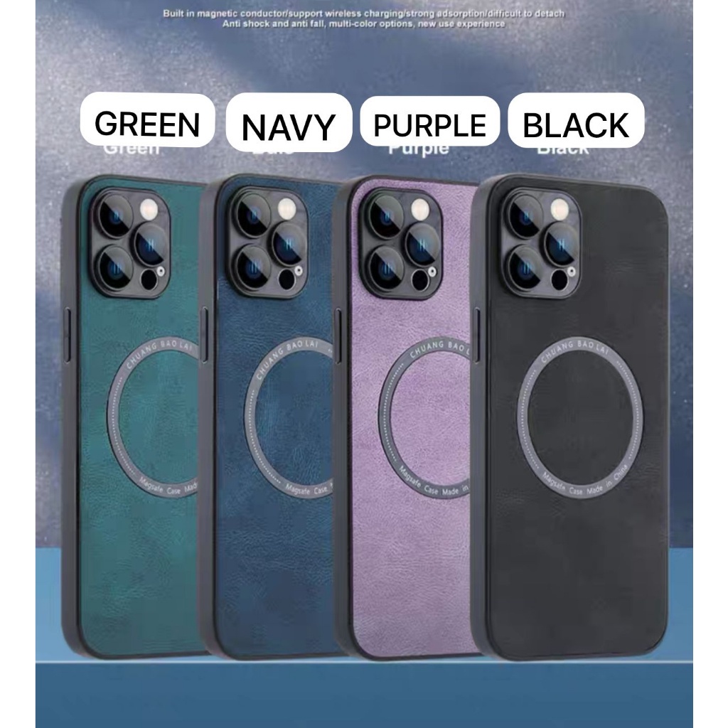 Case Magsafe Softcase Leather Case for iPhone 11 Promax 11 Pro 11 X Xr Xsmax Silicone Case Magsafe L