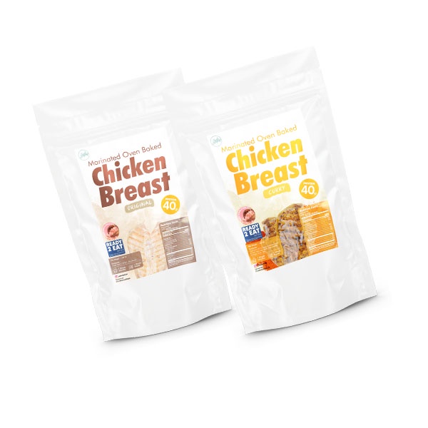 

Bundles Oven Baked Chicken Breast / Dada Ayam Oven Bumbu (Original & Curry)