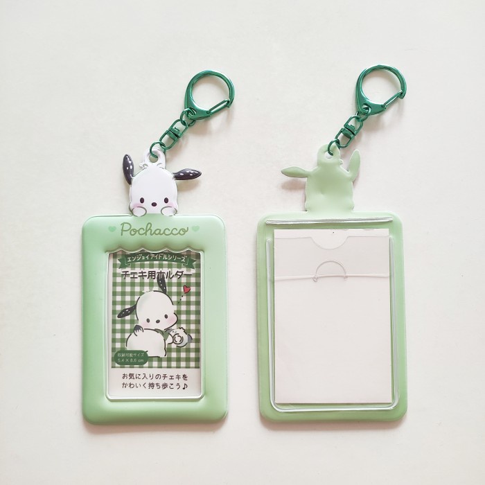 

ID Card Holder Name Tag Keychain / Wadah Kartu Photocard Sanrio Lucu - My Melody