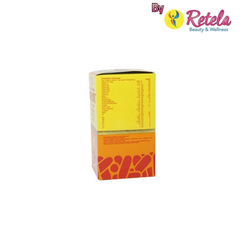 SUPRAVIT MULTI VITAMIN 1 BOTOL 30 TABLET