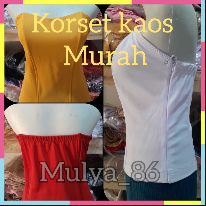 Kemben wanita/Bustier/Longtorso/Daleman kebaya kaos