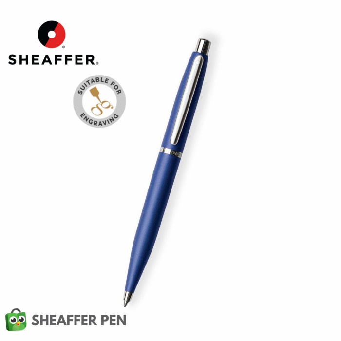 

[DL-0172] Sheaffer VFM Matte Black - Biru