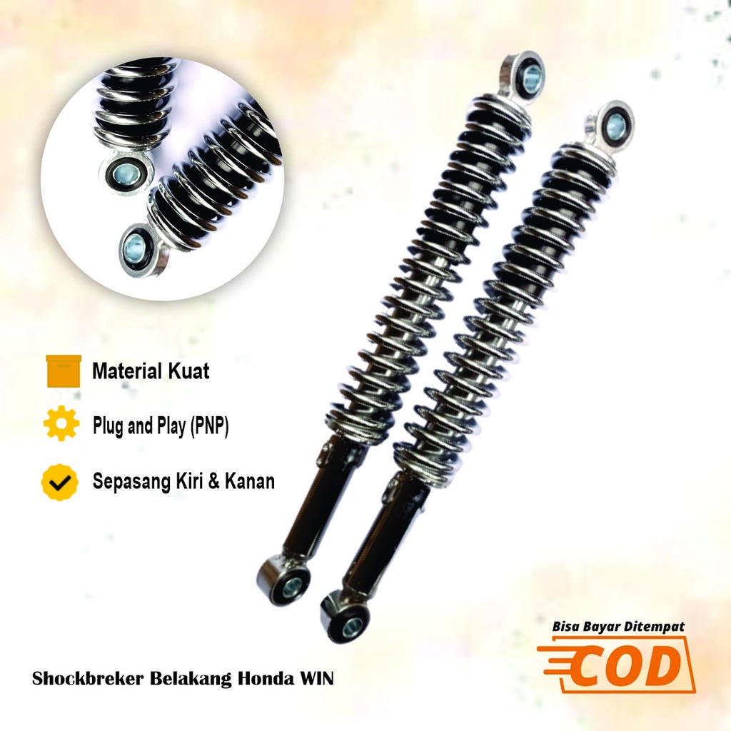 Shockbreaker Nakasone Honda Win 100 360mm Peredam Kejut Per Shock Belakang Motor