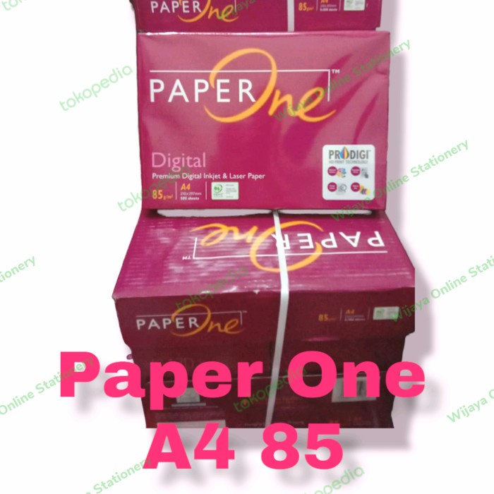 

[DD] Kertas PAPER ONE A4-80 (5 RIM)
