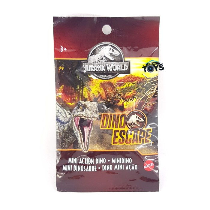 Jurassic World Dino Escape Mini Action Dino  Mattel - 40P