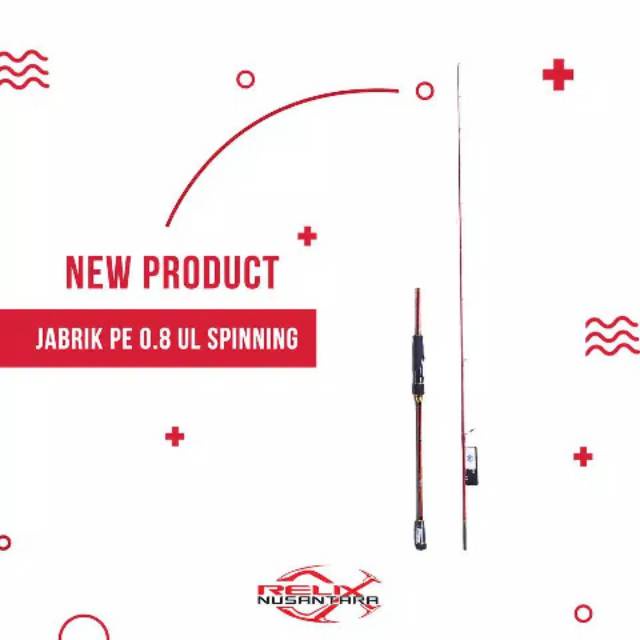 Rod Relix Jabrik 0,8 662 spinning OH free PVC