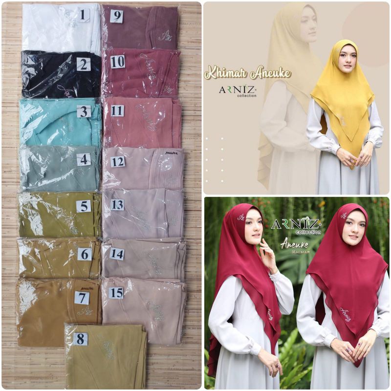 ANEUKE Khimar ori Arniz Collection