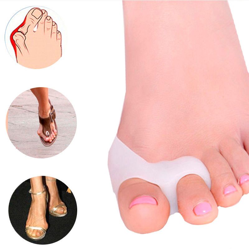 Pelurus Jempol Kaki Korektor Bunion Hallux Valgus - Alat Kotektor Jempol Jari Kaki - Pelurus Jari Ka