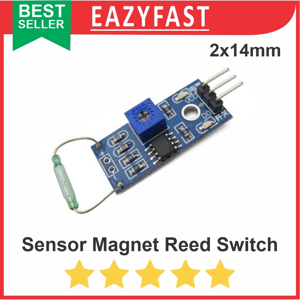 Modul Sensor Saklar Magnet Magnetic Reed Rid Switch ESP Arduino Compatible Module