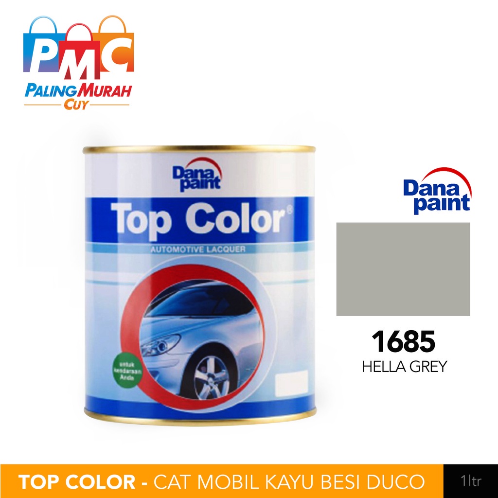TOP COLOR 1685 Hella Grey - Cat Mobil Kayu Besi Duco