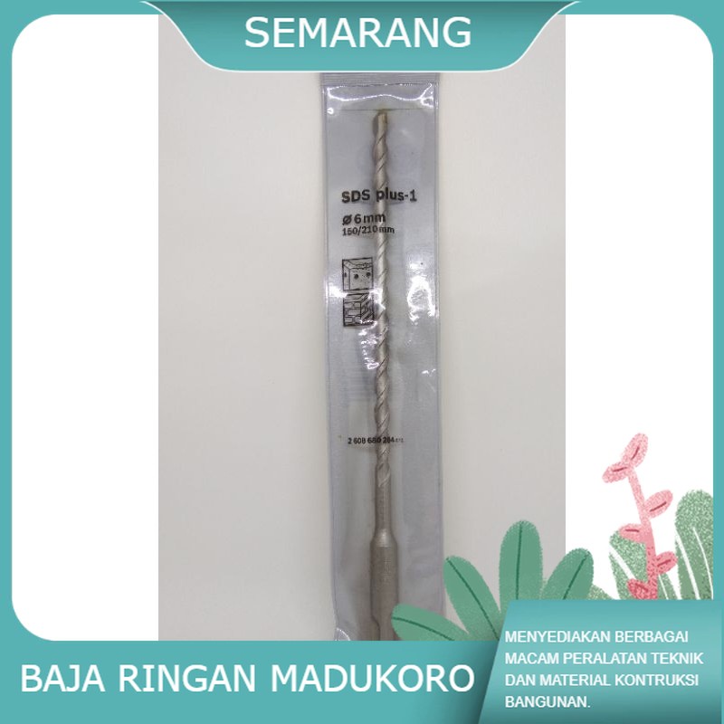 MATA BOR BETON SDS PLUS BOSCH 6mm x 150/210mm / MATA BOR TEMBOK BETON