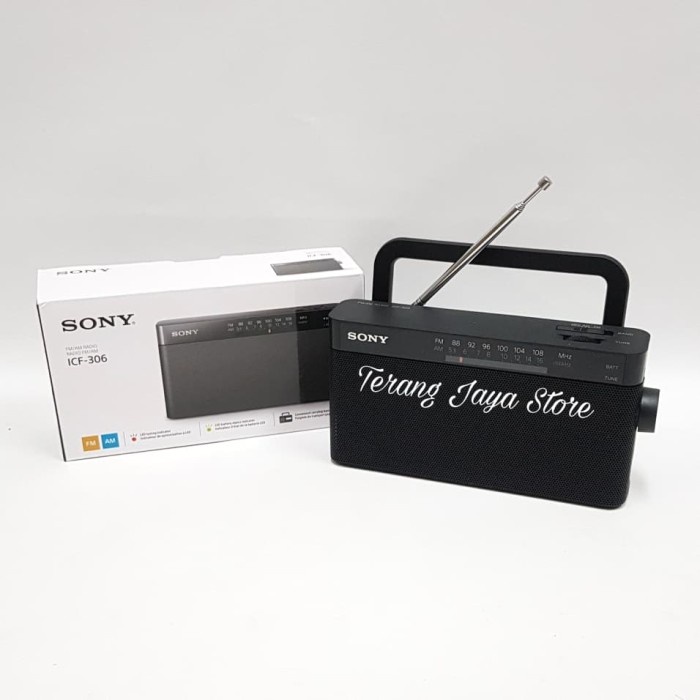 Radio Portable Sony FM/AM ICF-306