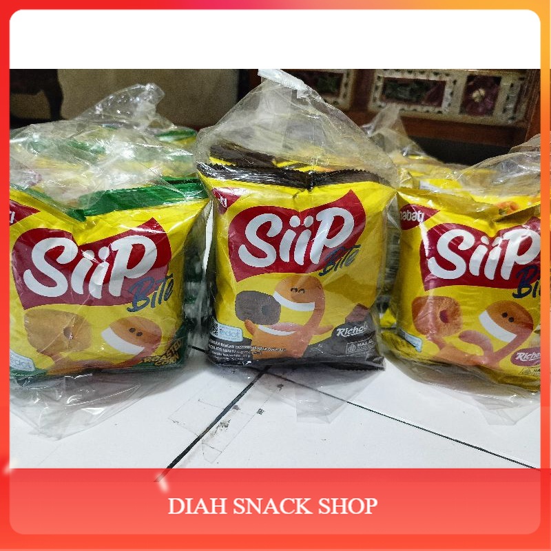 

DSS Siip bite Jajanan Warung Toko 1 bal isi 5 pcs