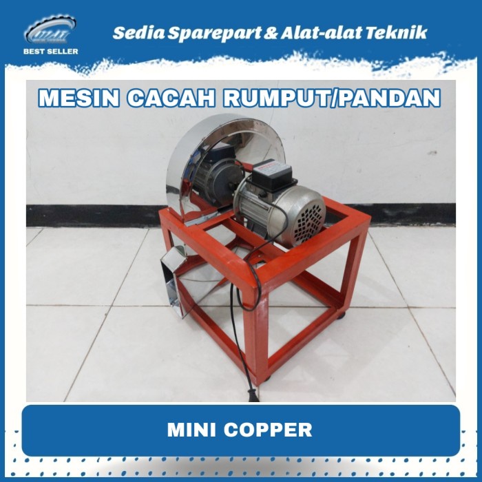 MESIN PENCACAH RUMPUT LISTRIK MINI CACAH DAUN PANDAN