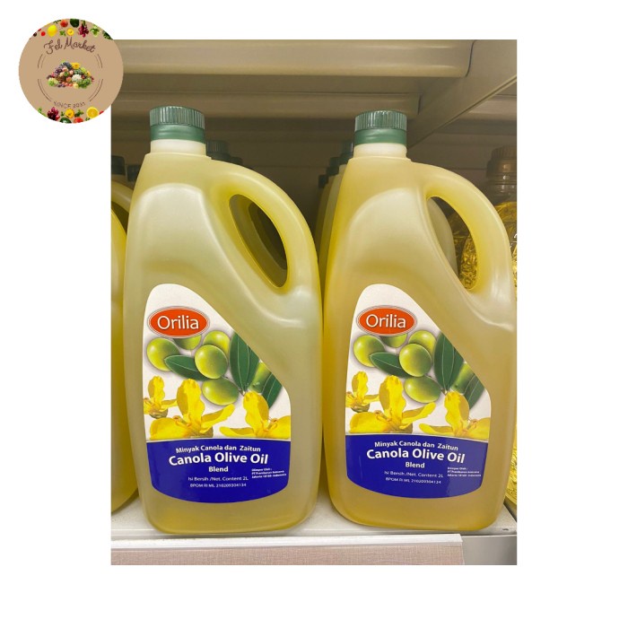 

Orilia Canola Olive Oil Blend ( Minyak Canola San Zaitun) 2 Ltr
