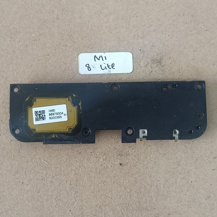 Speaker musik Xiaomi 8 Lite bazer Xiaomi 8 Lite original copotan