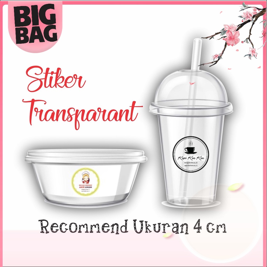 

Cetak Stiker Transparan Custom Thank You Label Stiker Botol Minuman Produk Makanan Kemasan Unik Murah Custom