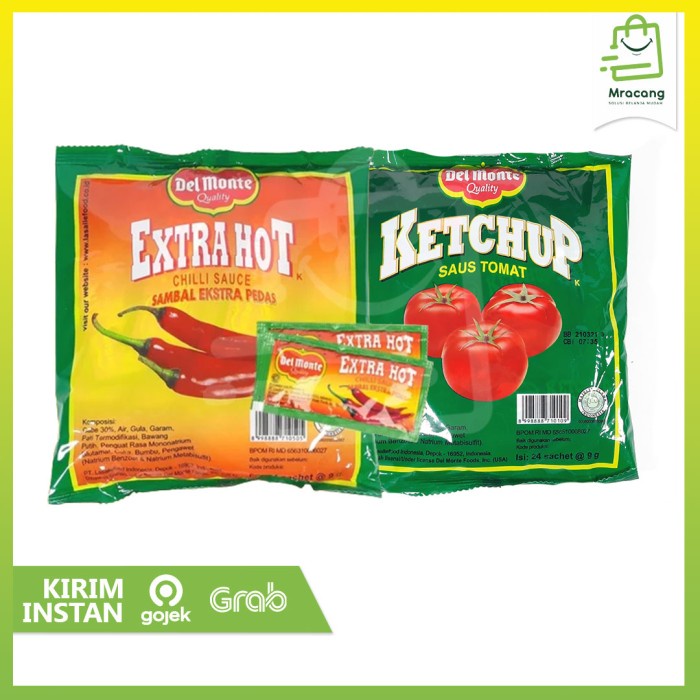 

Delmonte Saus 24 sachet x 8 gr / Sauce Sachet