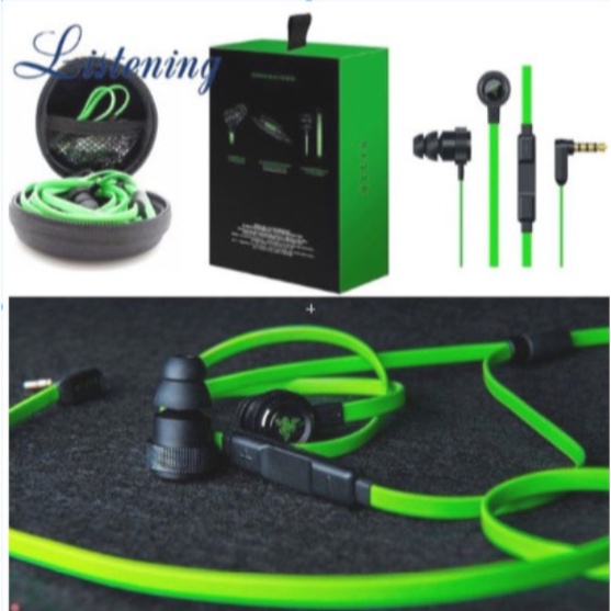 Headset Gaming Razer Hammerhead Pro V2 V1 Earphone Gaming Razer Earphone Razer Headset Game