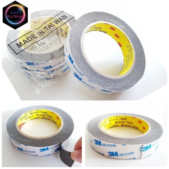 

DOUBEL TAPE TIP 3M PE FOAM ORI IMPORT Kebutuhan mobil