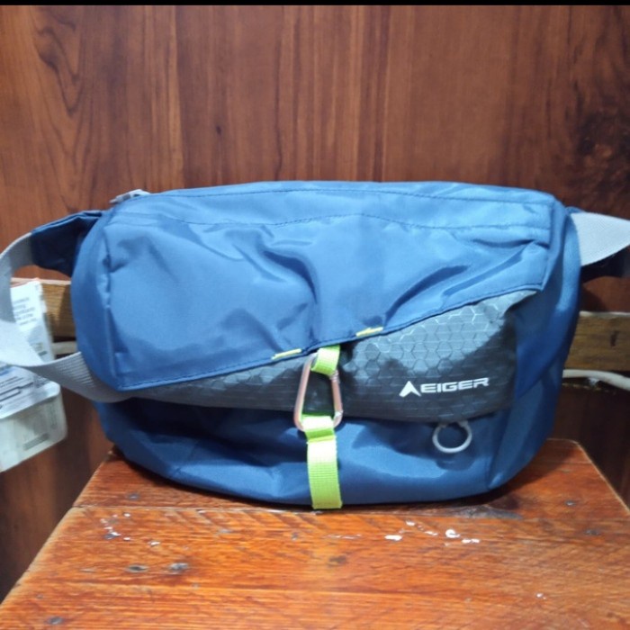 Tas selempang Eiger Ascenda Tas pinggang pria wanita original - Biru