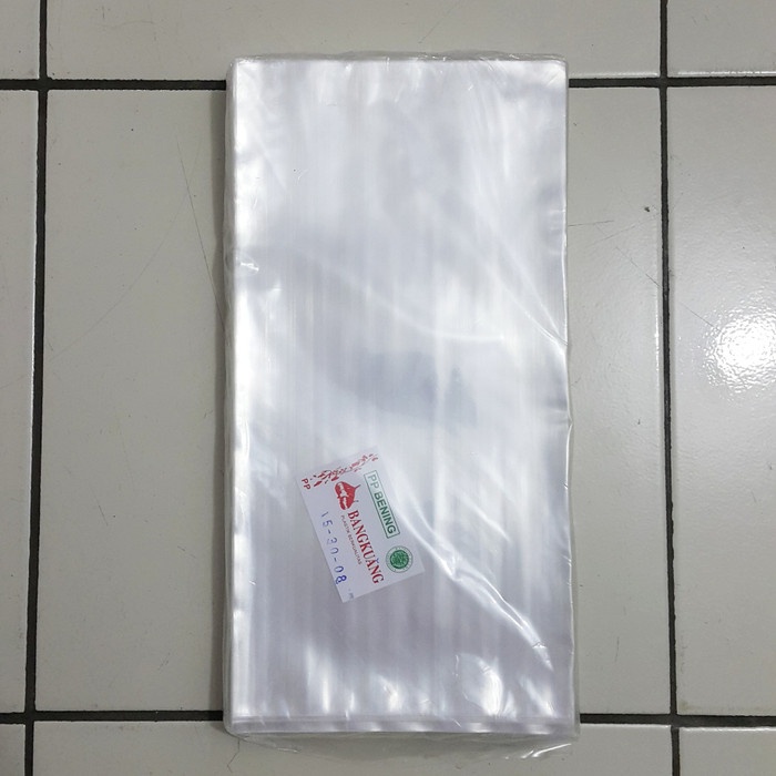 Plastik Snack PP Chiller TEBAL SUPER BENING - 15x30