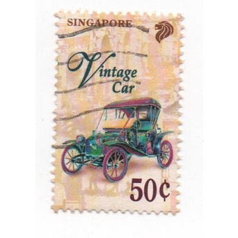 

Perangko Singapura - Transportation - Vintage Car 50c 1997