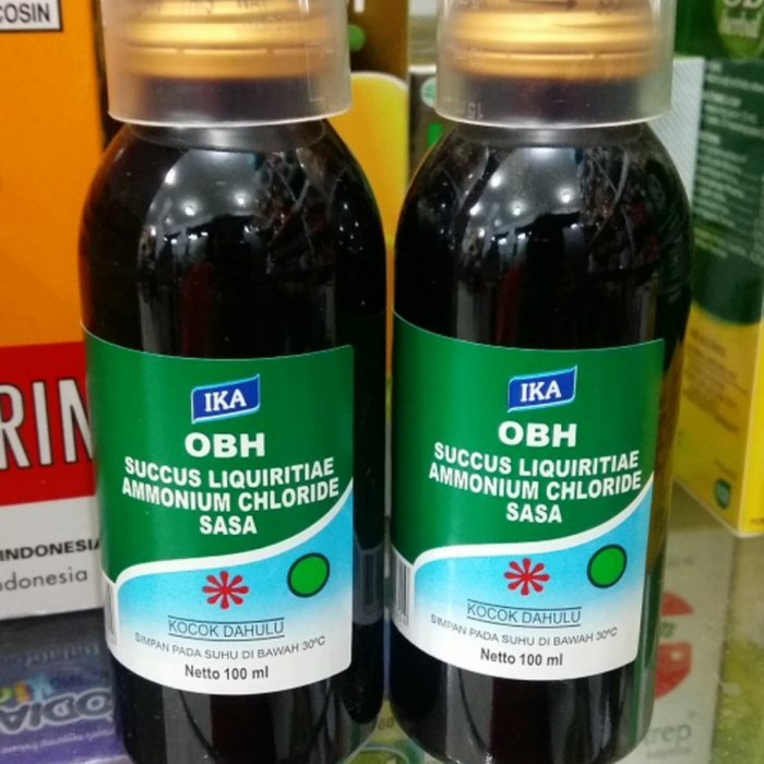 OBH IKA 100ml/ obh ika obat batuk hitam