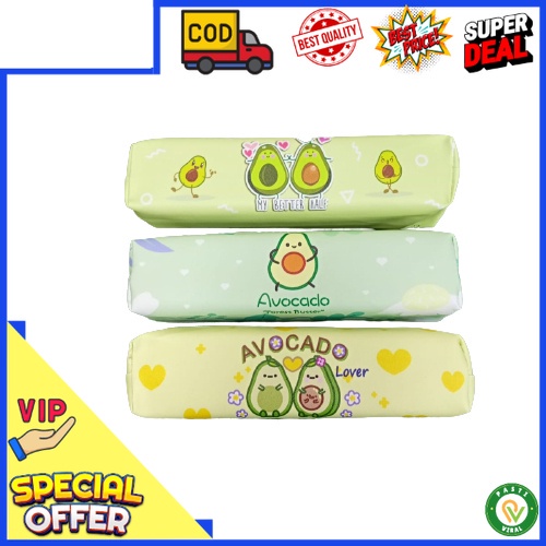 

Tempat Pensil Bolpen Alat Tulis Anti Air Motif Buah Alpukat Lucu / Kotak Pensil Stationery Lucu / Tas Pensil