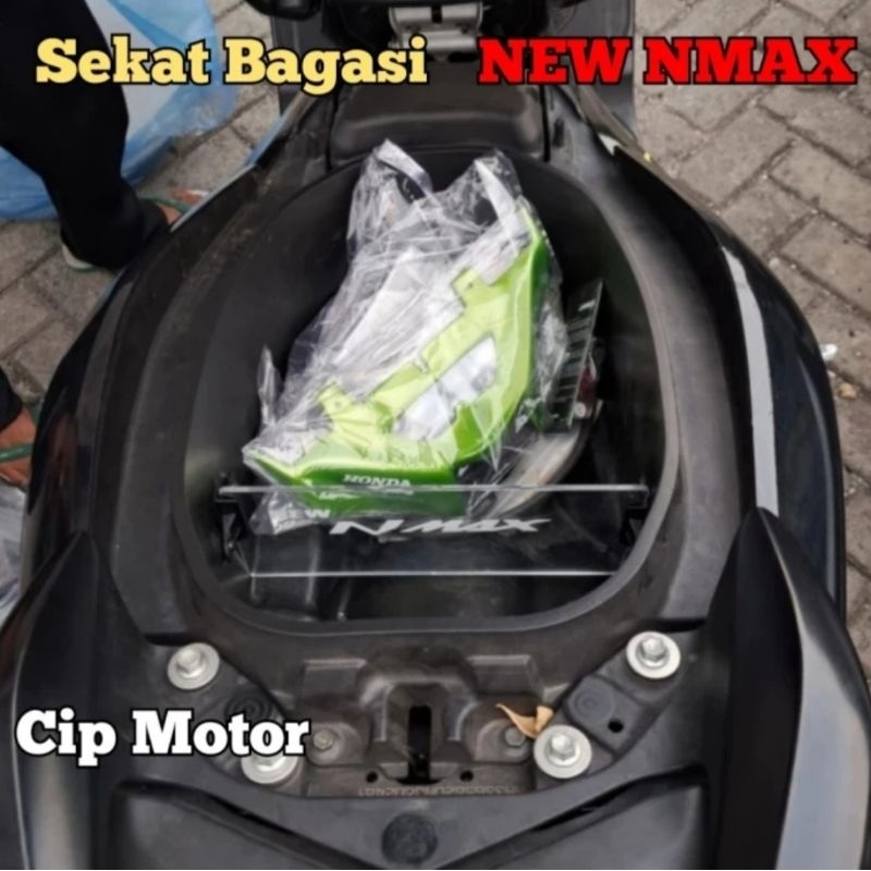 Sekat Bagasi NEW NMAX 2020 2021 2022 2023 Pemisah Bagasi Jok NEW Nmax