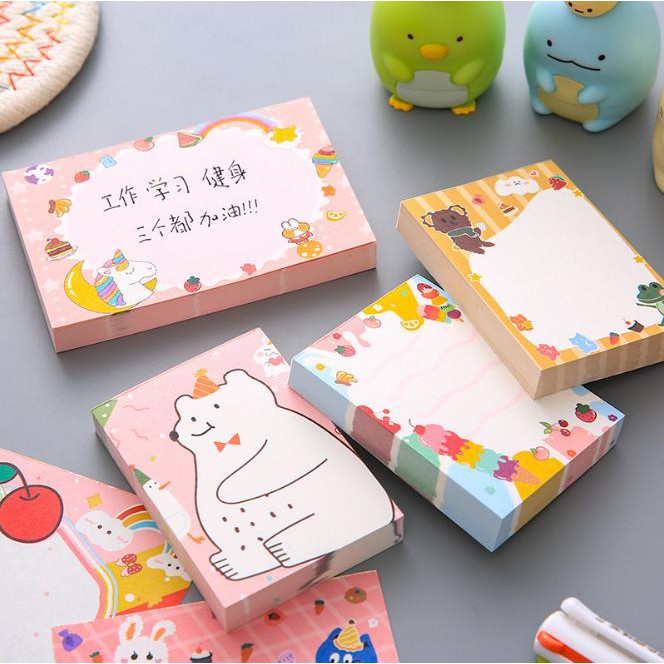 

STICKY NOTES PAD / STICKY NOTE PENANDA HALAMAN / MEMO PAD MOTIF PP90
