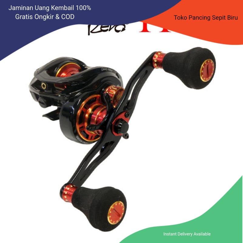 Reel Abu garcia Revo TRV-L Baitcasting reel Finesse 6 Ball bearing 100% Original | ALAT PANCING| GUL