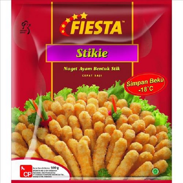 

Fiesta Stikie Nugget/Nugget Berbentuk Stik 500 Gram - Semesta Frozen Food