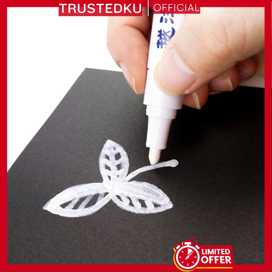 Spidol Ban Motor Mobil Sepeda TOYO Permanent Paint Marker Pen Cat Pulpen Warna Ban Mobil Motor Perma